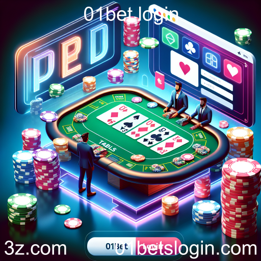 Descubra a Diversão das Mesas no 01bet Login